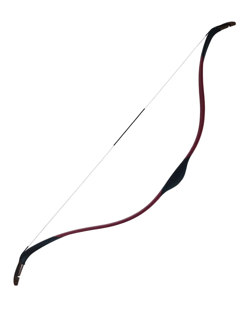 Elif starter bow by OKCUBABA in burgundy and brown, view 4