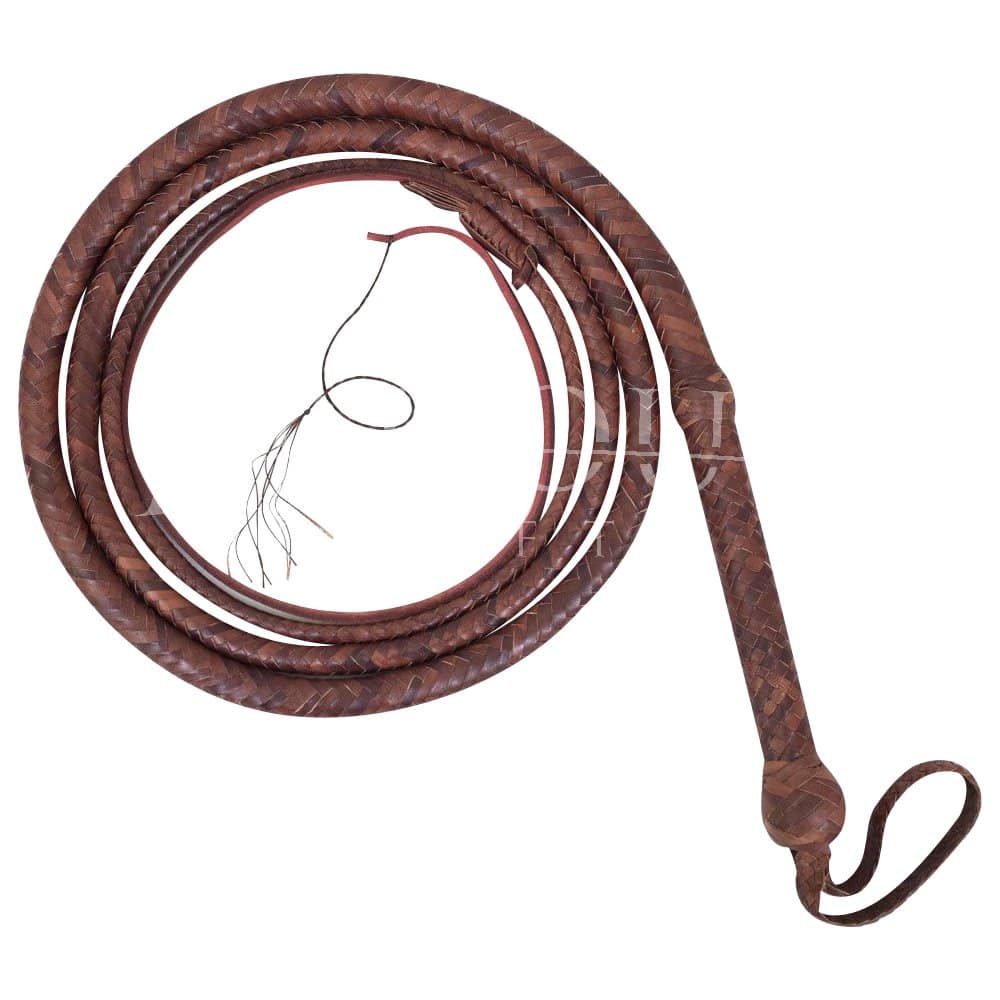 Heavy Leather 16 Braid Stockwhip