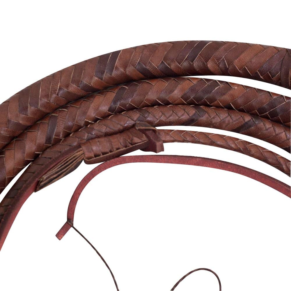Heavy Leather 16 Braid Stockwhip