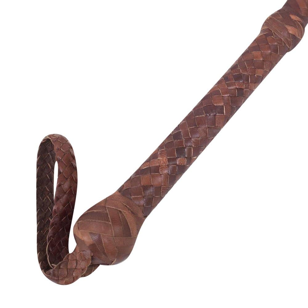 Heavy Leather 16 Braid Stockwhip