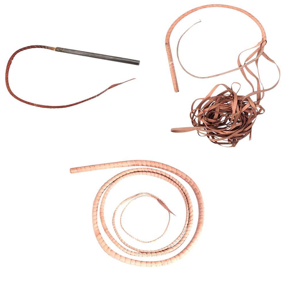 Heavy Leather 16 Braid Stockwhip