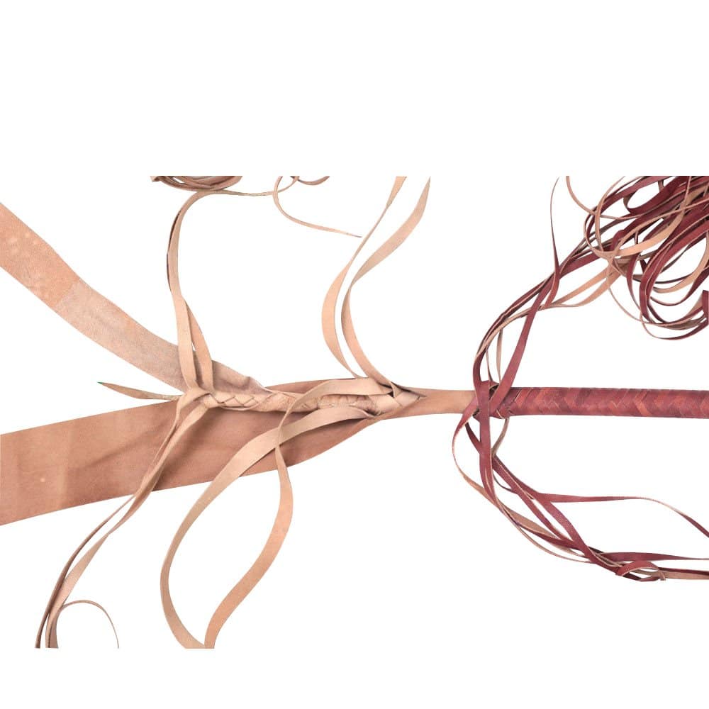 Heavy Leather 16 Braid Stockwhip