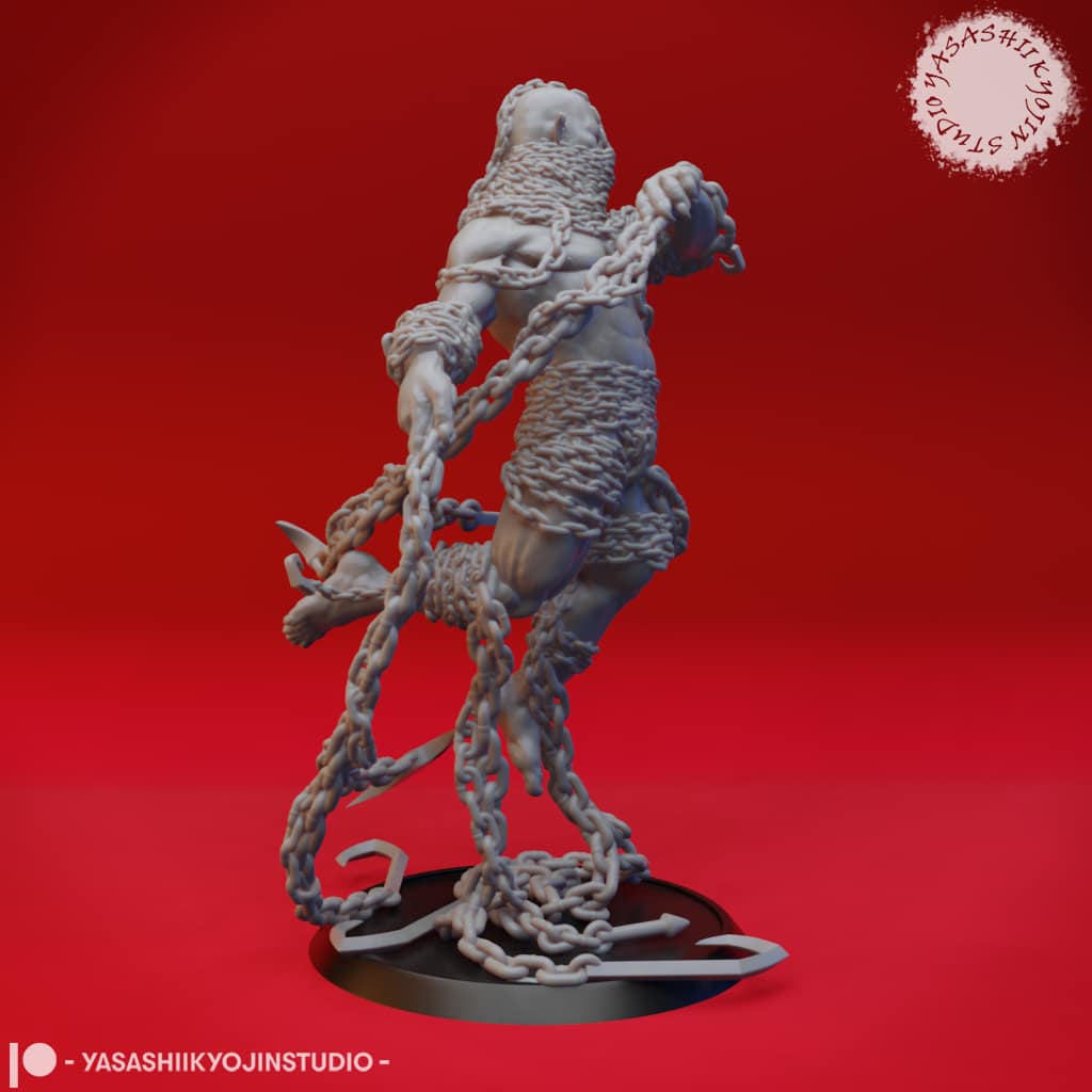 Chain Devil Miniature – Writhing Horror of Hooks and Chains - Image 7