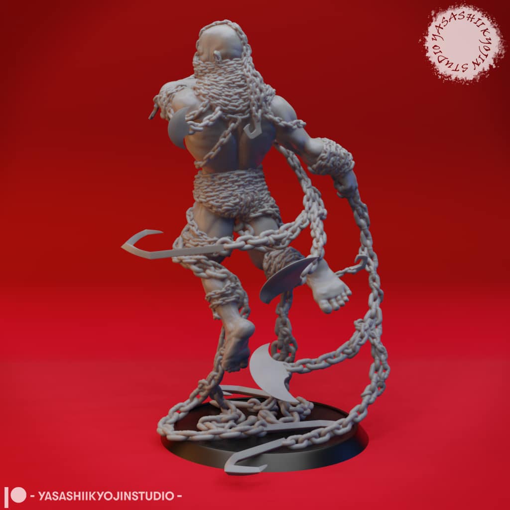 Chain Devil Miniature – Writhing Horror of Hooks and Chains - Image 8