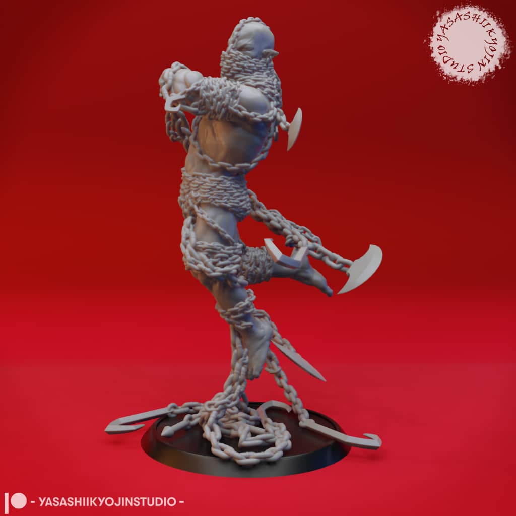 Chain Devil Miniature – Writhing Horror of Hooks and Chains - Image 4