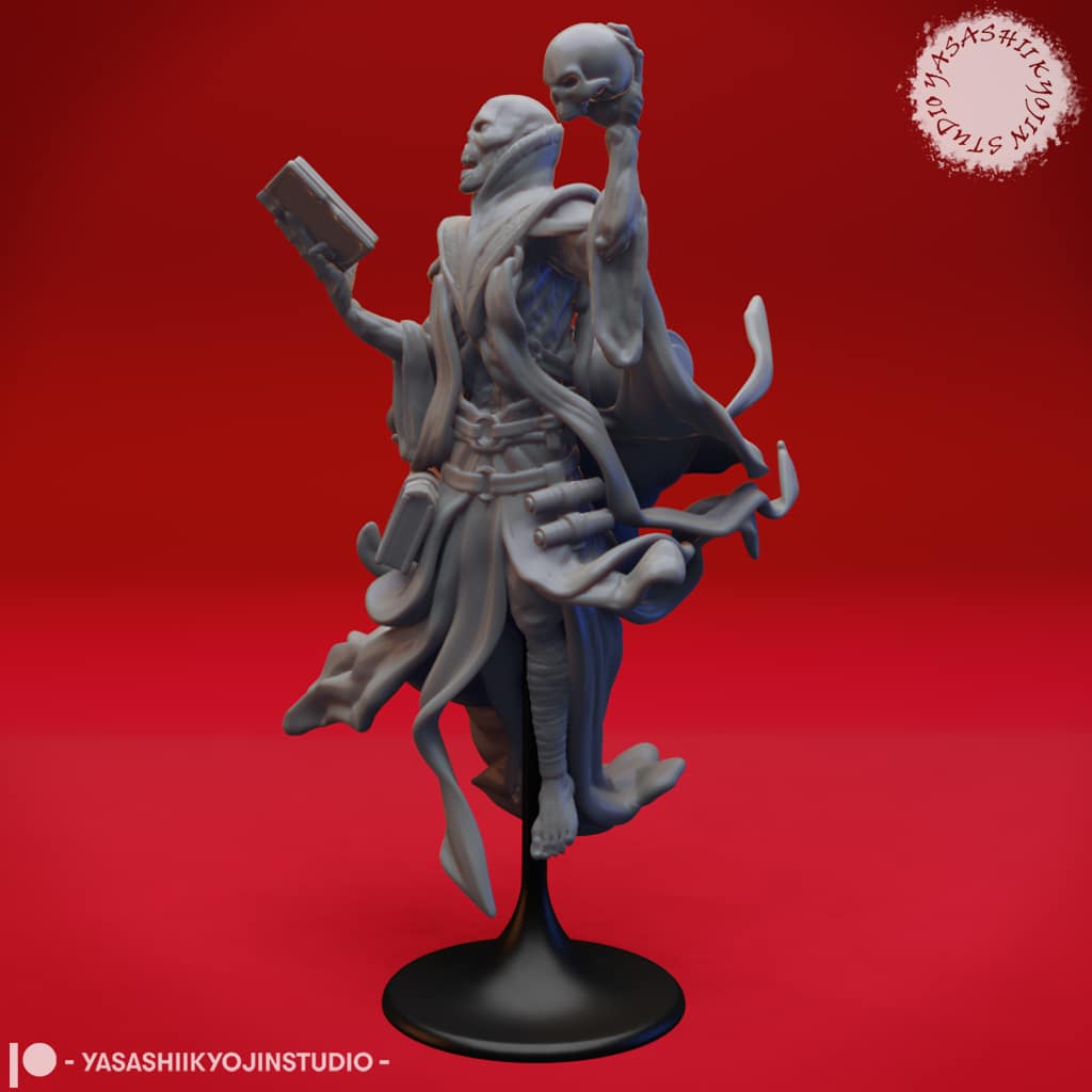 Lich Miniature – Resin Figure - Image 4