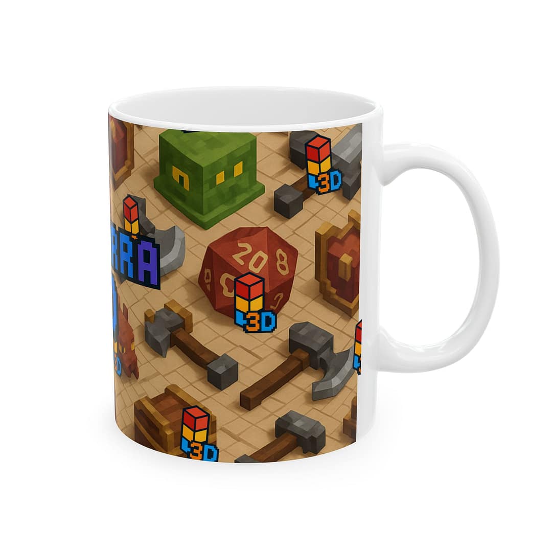 SOLKARRA 3D Pixelated Mug - Image 4