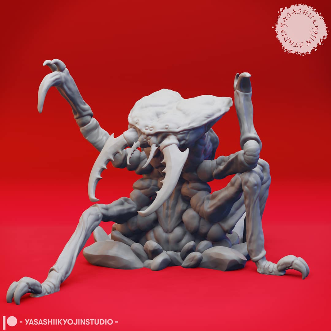 Ankheg Ambush Miniature – Epic Resin Creature for TTRPGs - Image 5