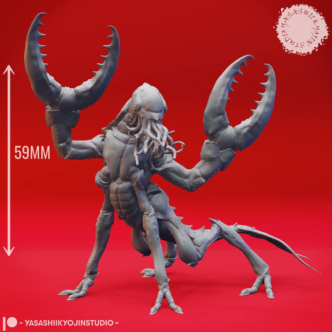Chuul Miniature – Deepwater Abomination - Image 18
