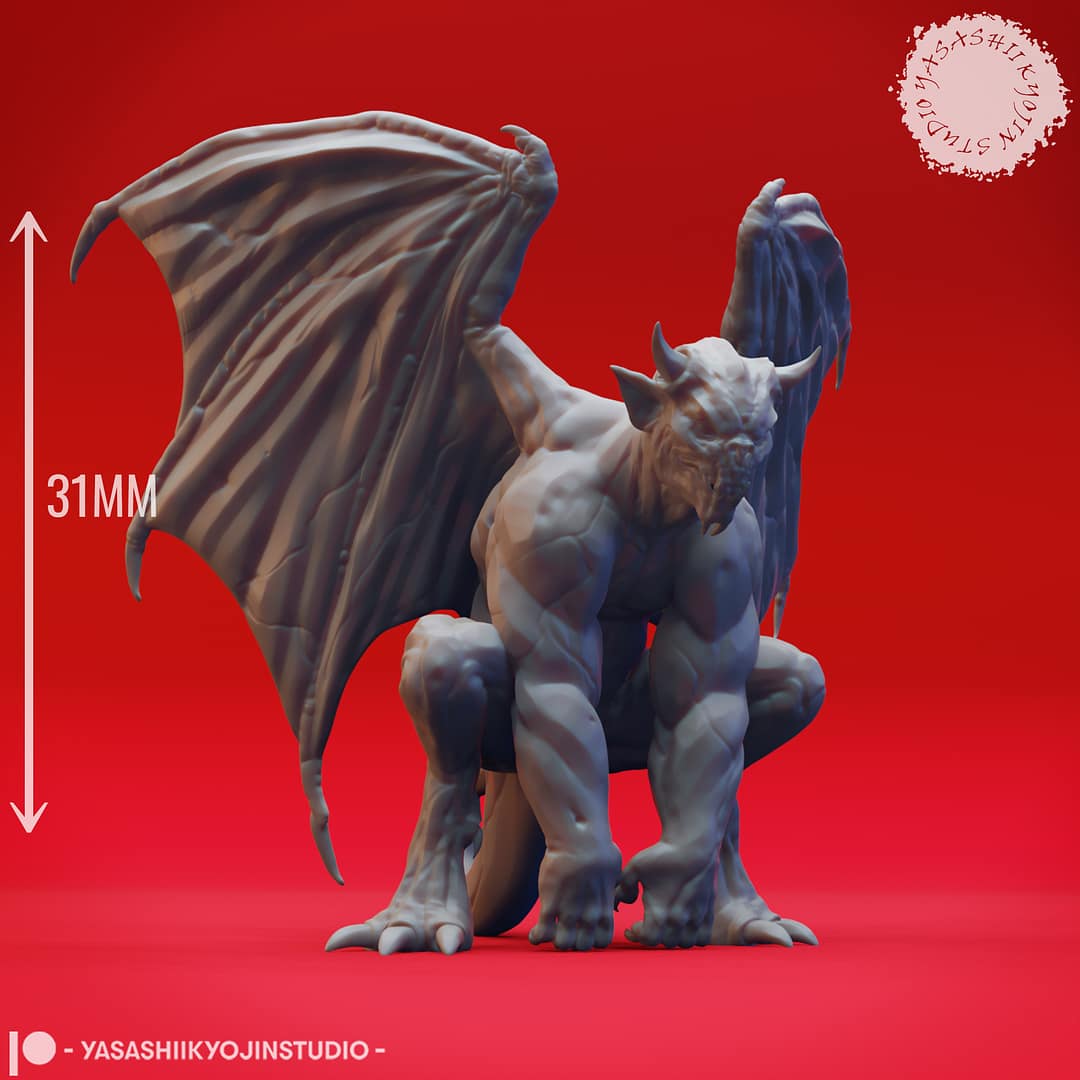 Stonewing Sentinels – Gargoyle Miniature Set - Image 10