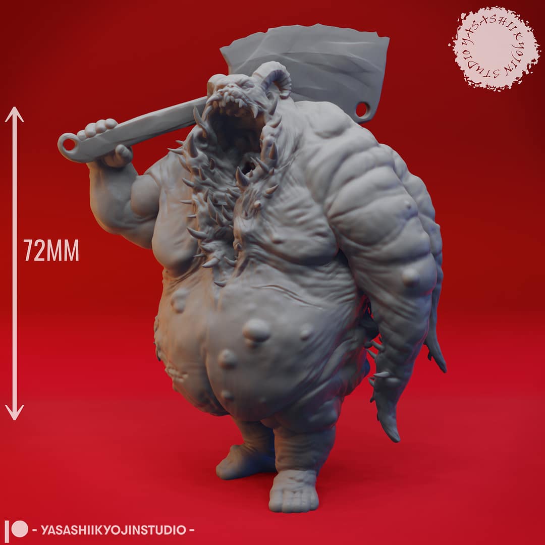 Gluttony Demon Miniature – Maw of Endless Hunger - Image 4