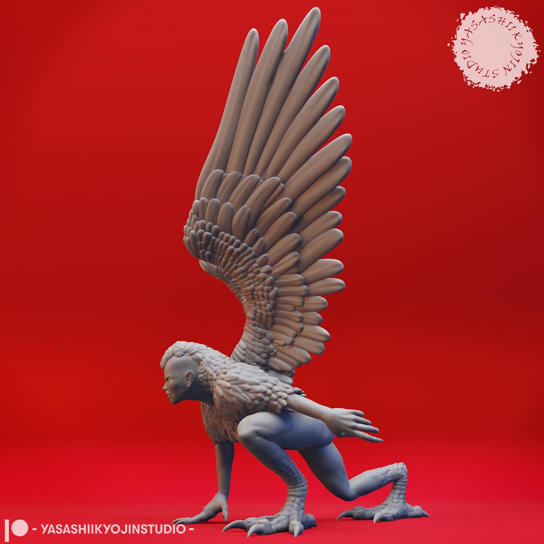 Harpy Miniature – Siren of Screams - Image 18