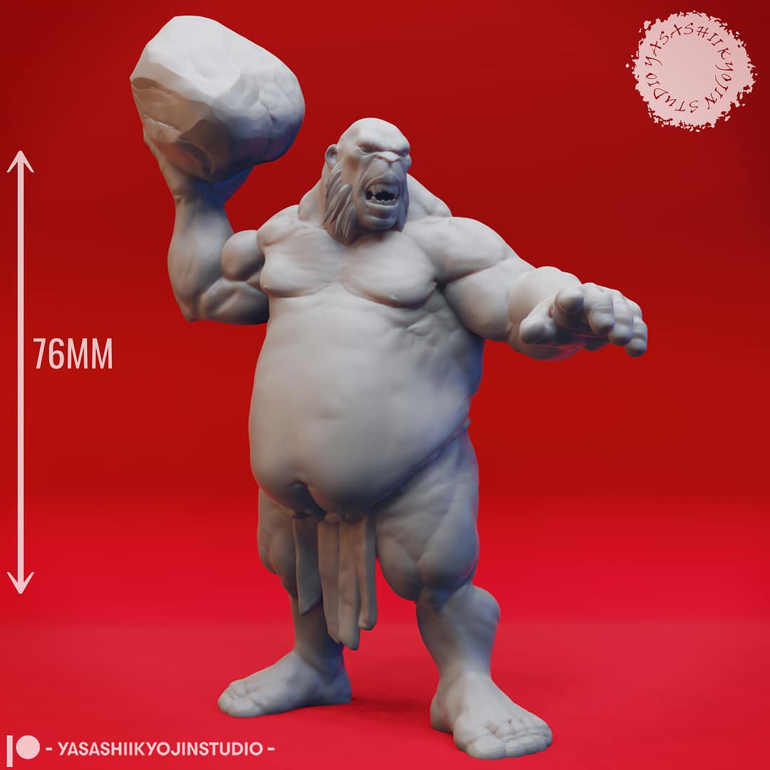 Ogre Warband Miniature Set – Thunderous Muscle for Your Tabletop Mayhem - Image 8