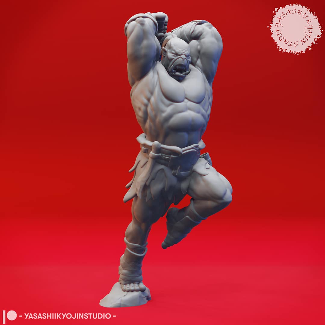 Orc Warlord Miniature – Savage Strength - Image 12