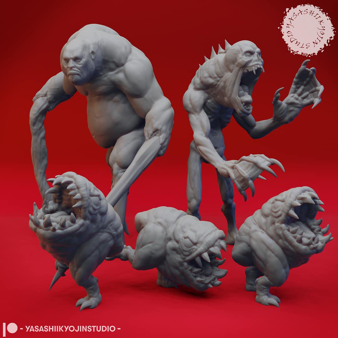 Sorrowsworn Miniature Set – Grief Made Flesh - Image 2