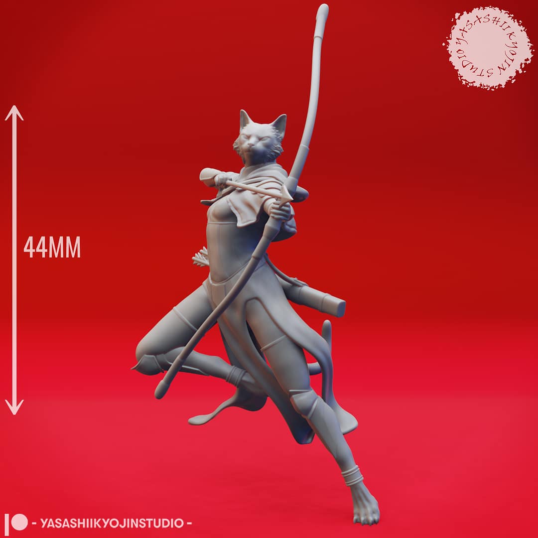 Tabaxi Adventurer Miniatures – The Feline Fellowship - Image 13