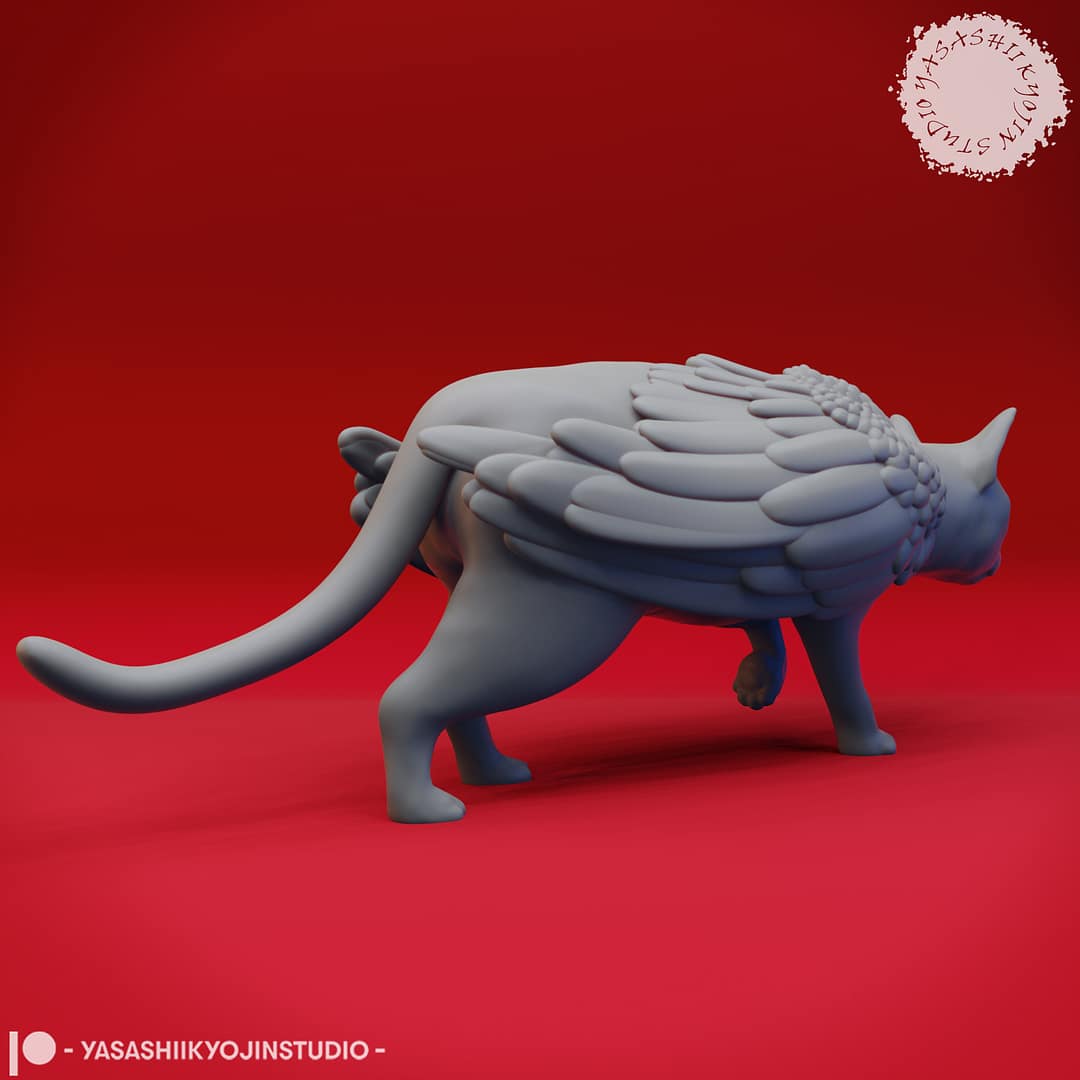 Tressym Miniature – Winged Cat Familiar - Image 9