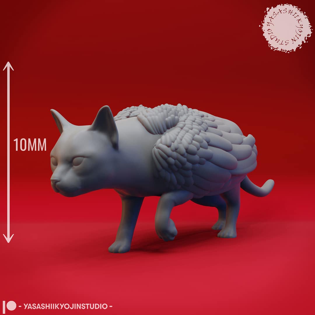 Tressym Miniature – Winged Cat Familiar - Image 10