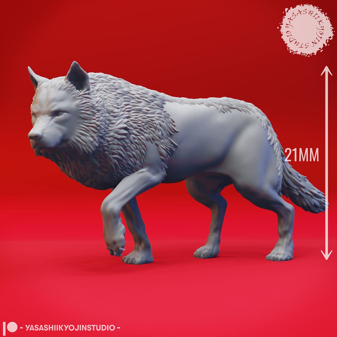 Wolf Miniature – Silent Predator - Image 5