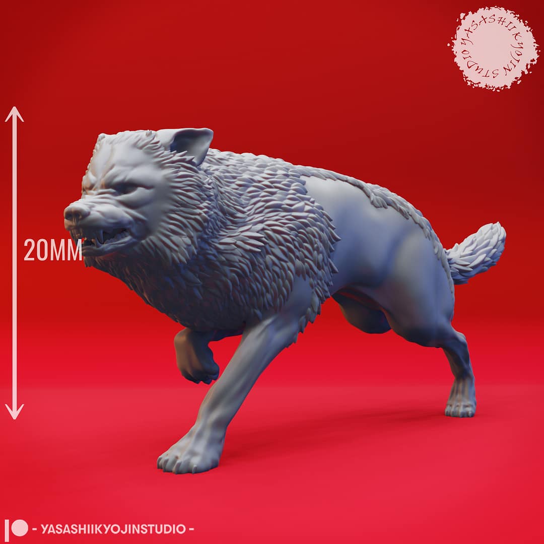 Wolf Miniature – Silent Predator - Image 8