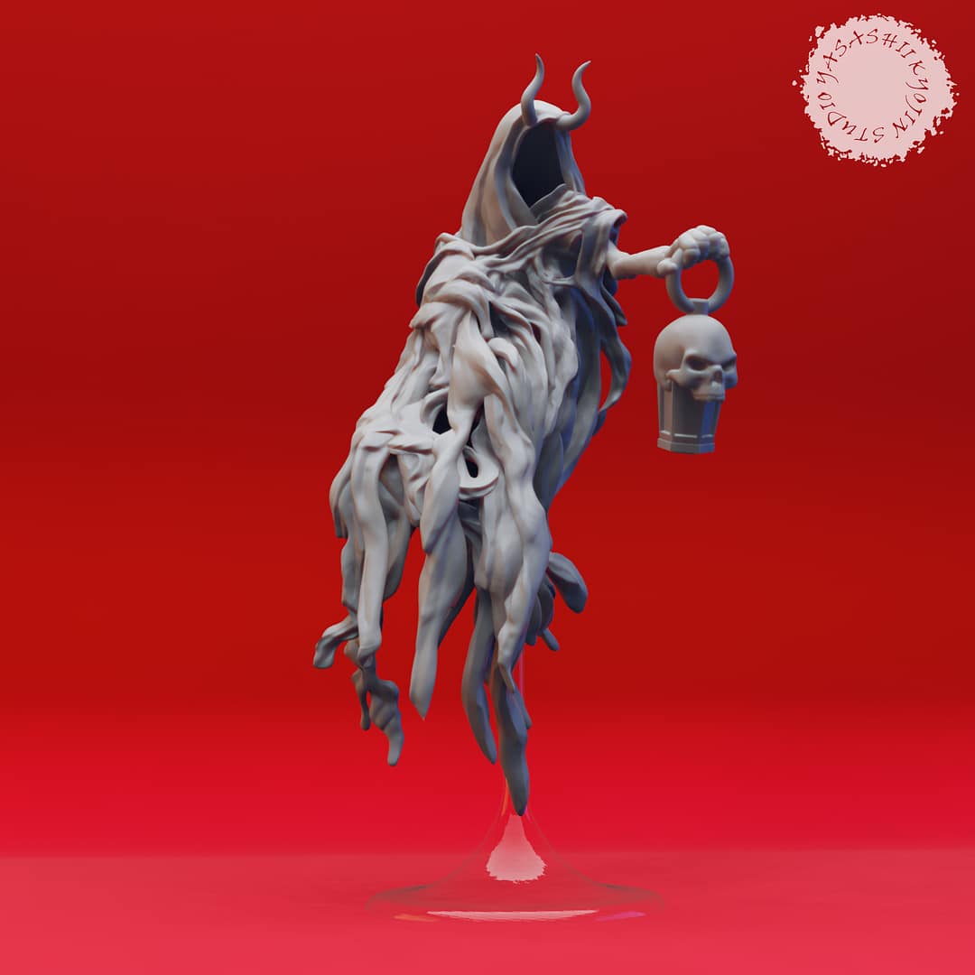 Wraith Miniature – Hooded Shadow Horror - Image 4