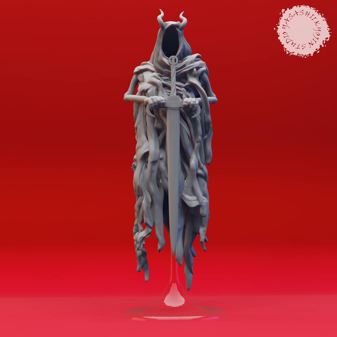 Wraith Miniature – Hooded Shadow Horror - Image 6