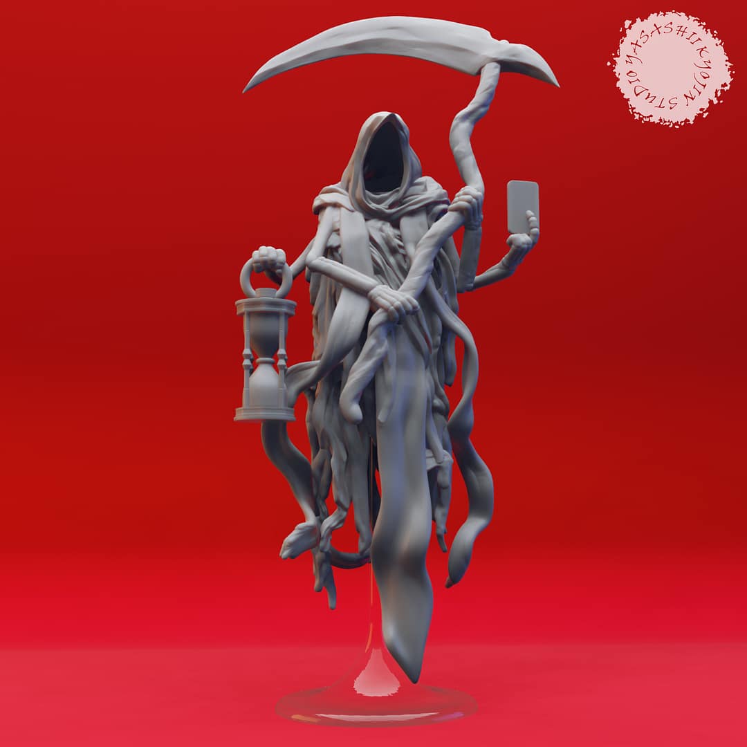 Wraith Miniature – Hooded Shadow Horror - Image 11