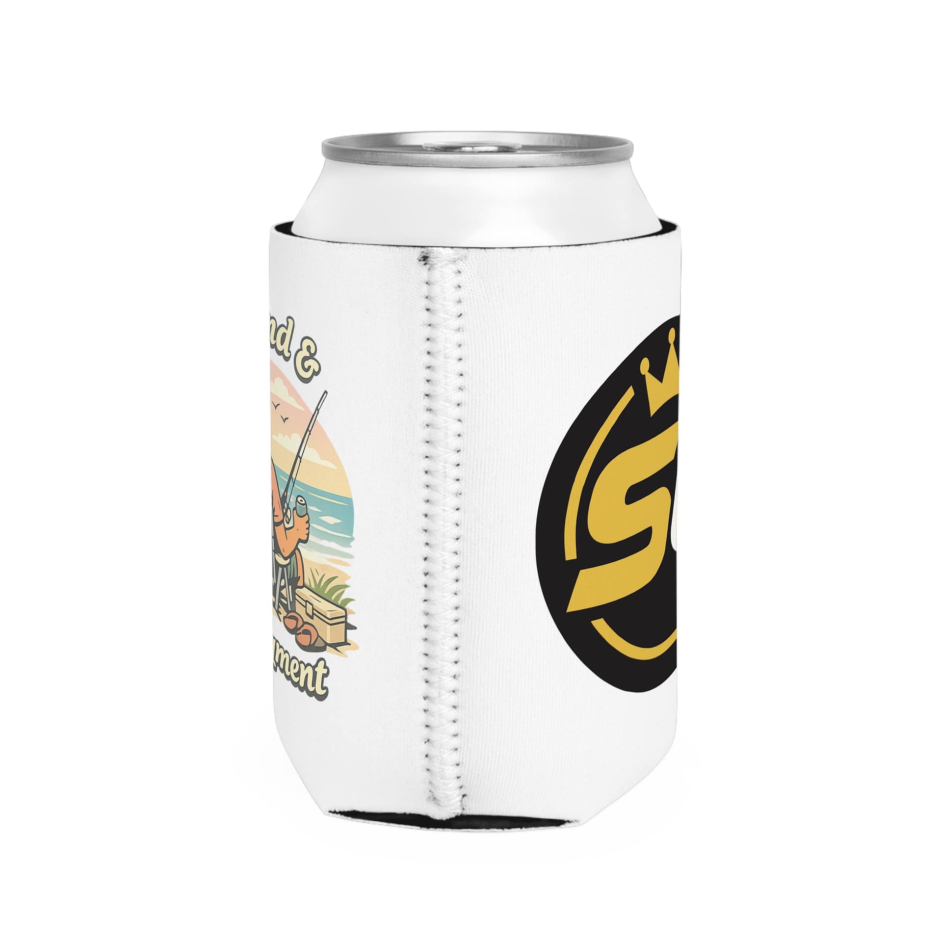 "Salt, Sand & Poor Judgment" Stubby Holder - Image 4
