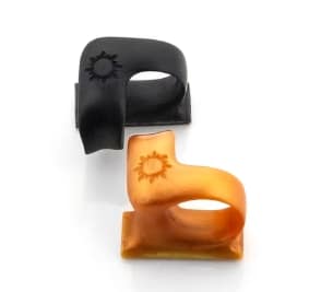 The MODULUS Spacer is the only one of it's kind, a combined spacer and ring made from smooth urethane rubber, and available in a large range of sizes to fit your finger perfectly.