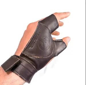 Leather Y-Glove for Archery
