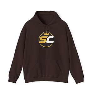 SC Crown Logo Hoodie - Streetwear Gaming Pullover
