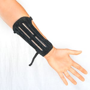 Suede Leather Arm Guard