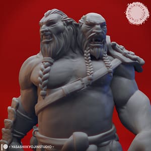 Ettin Miniature – Two-Headed Giant Brute