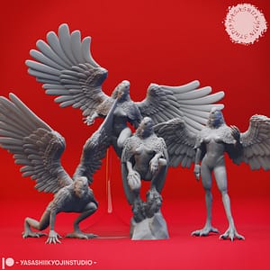 Harpy Miniature – Siren of Screams