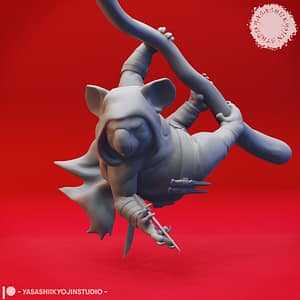 Koala-Folk Rogue Miniature (Drop Bear Ambusher)