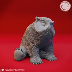 Adorable Yet Fearsome: The Owlbear Cub Miniature