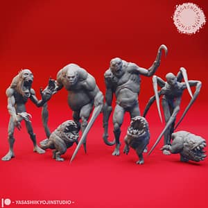 Sorrowsworn Miniature Set – Grief Made Flesh