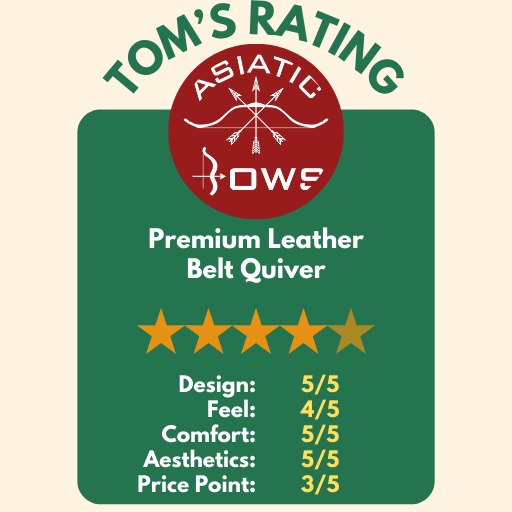Premium Leather Belt Quiver, image 2 of 2