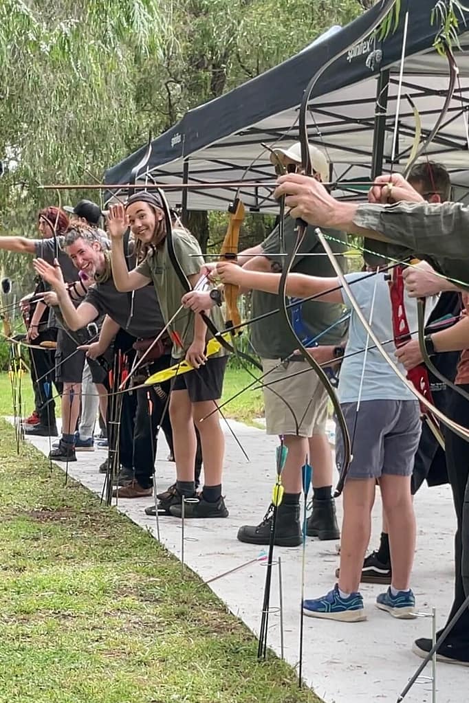 Primal Archery Archers Line Up