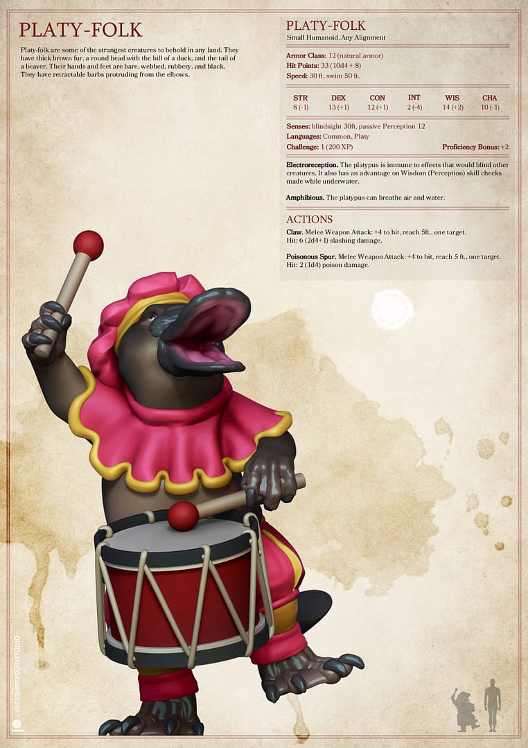 Platy-Folk Miniature - Image 3