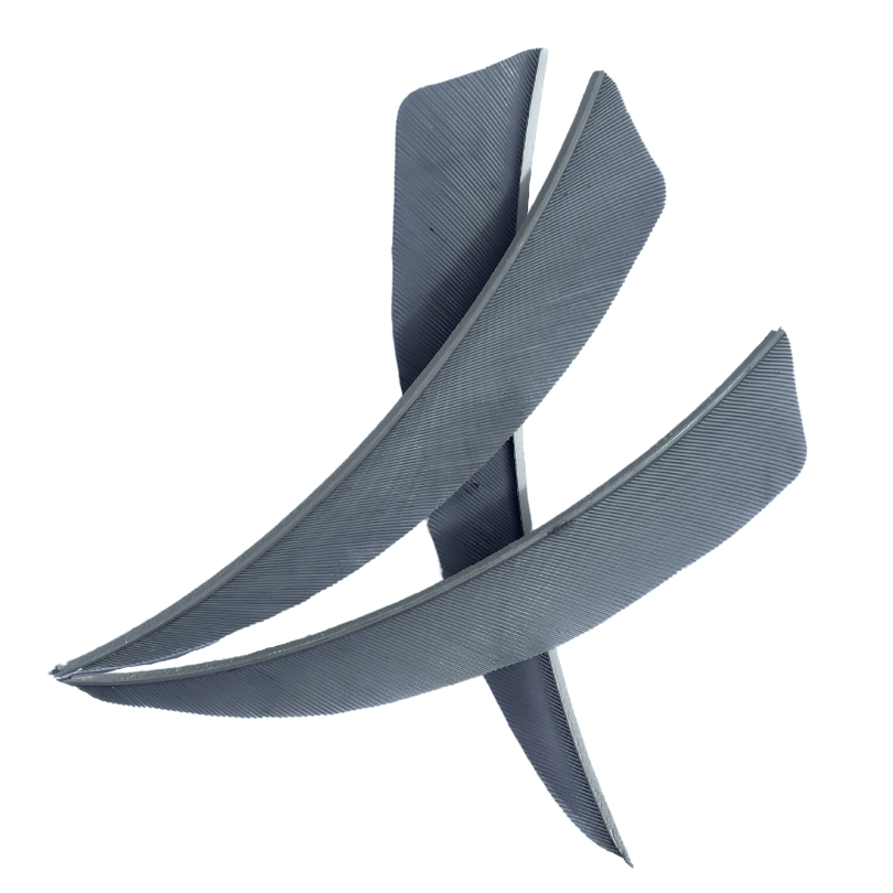 4" Shield Feathers